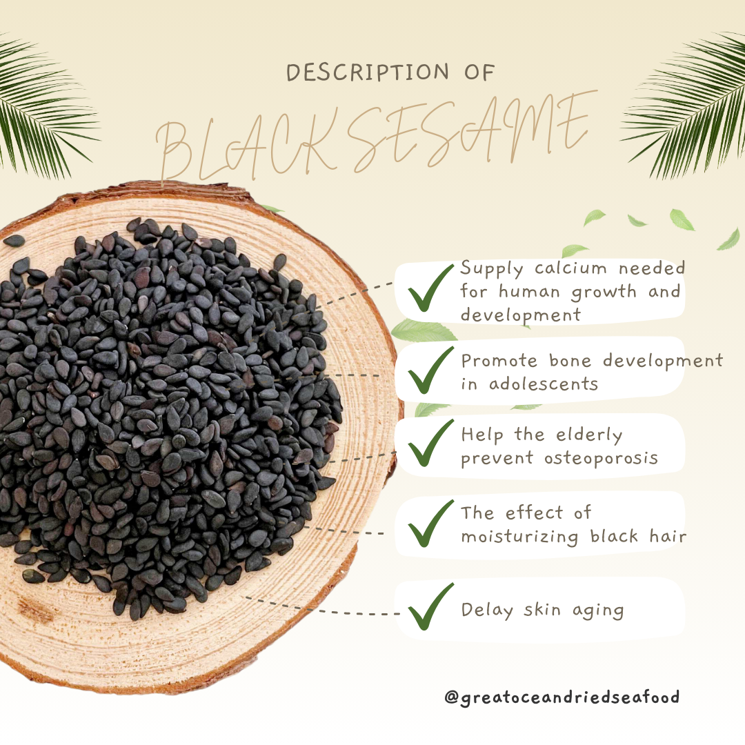 [150G] Great Ocean Black Sesame Seed | 精选 印度黑芝麻