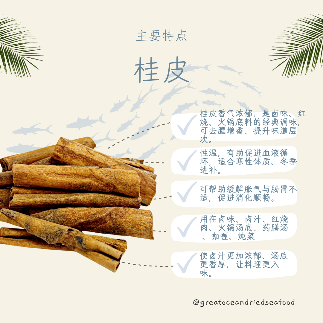 [100g] Great Ocean Cinnamon (Chinese Cassia) | 桂皮