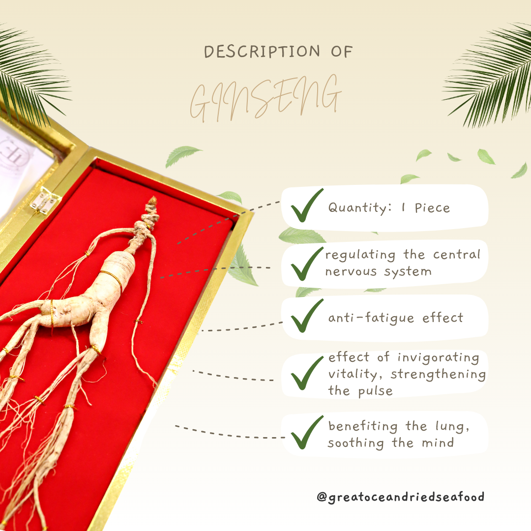 Chang Bai Mountain Ginseng Gift Box | 长白山人参礼盒