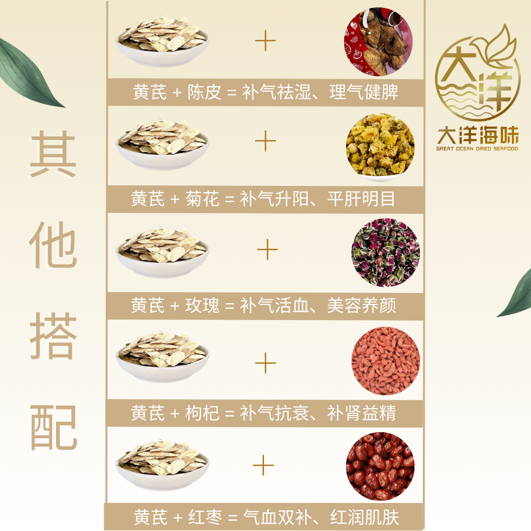 [100g] Great Ocean Huang Qi | Radix Astragali | 北芪 | 黄芪