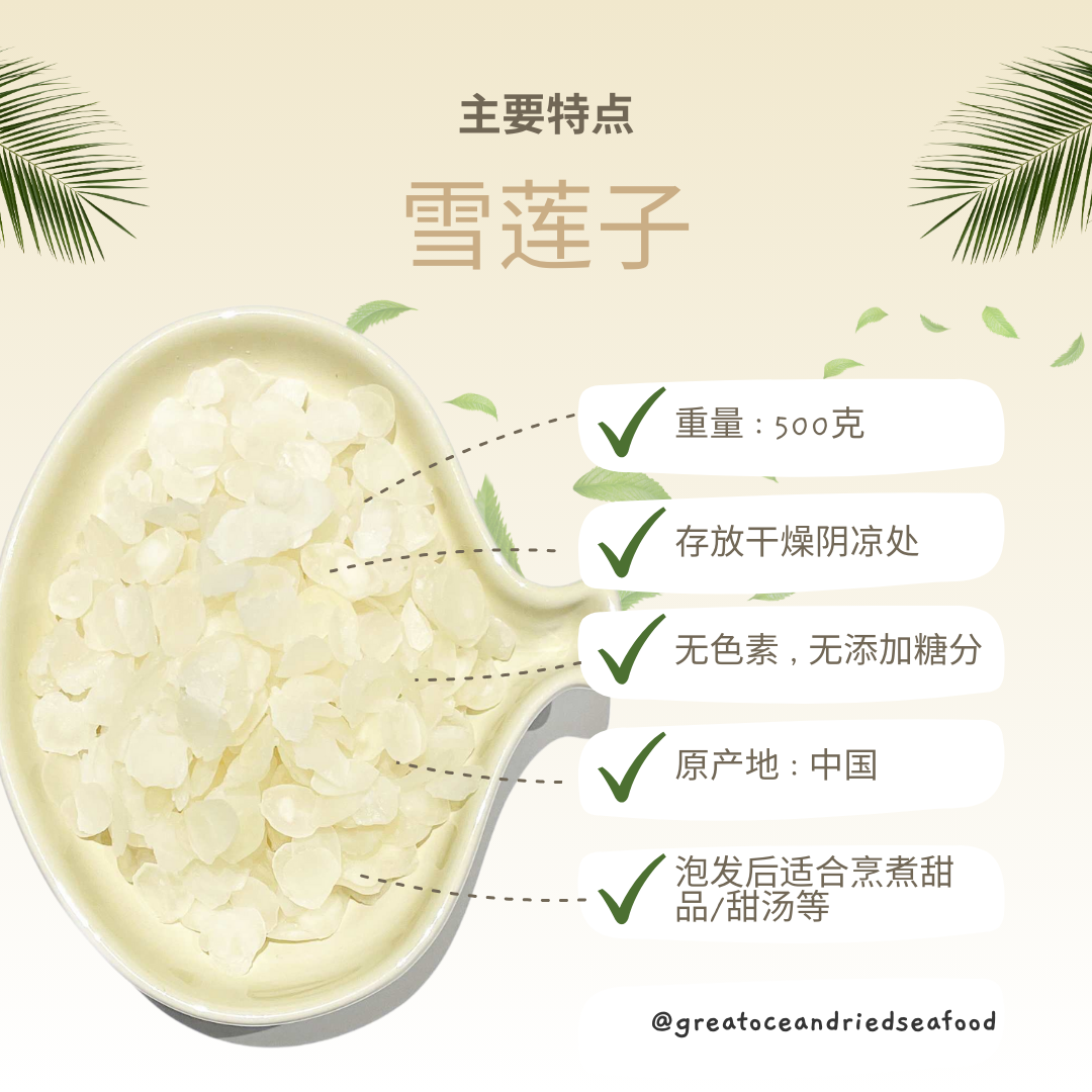 [500g] Great Mountain Snow Lotus | 雪莲子