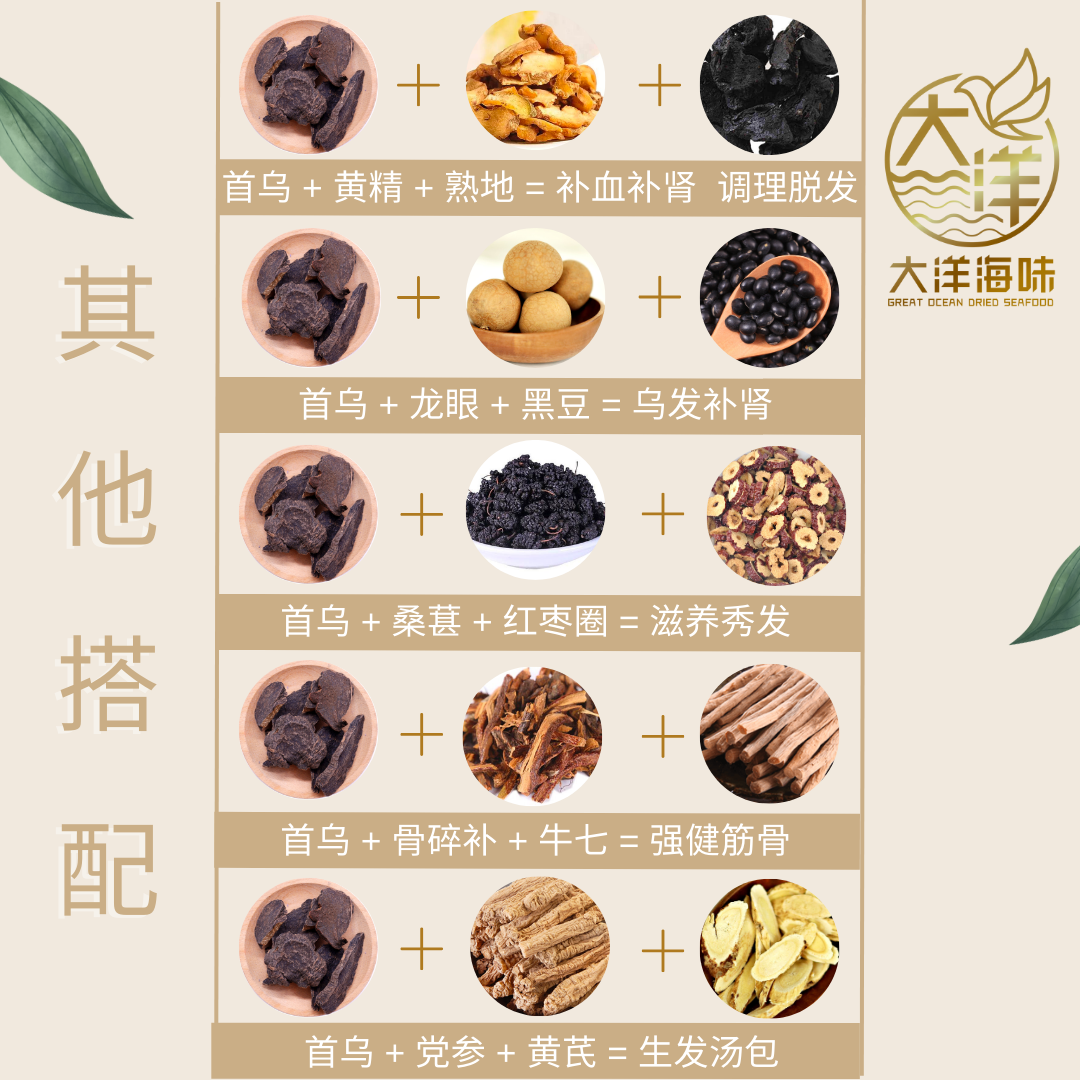 [100g] Great Ocean Fallopia Multiflora (Shou Wu) | 首乌