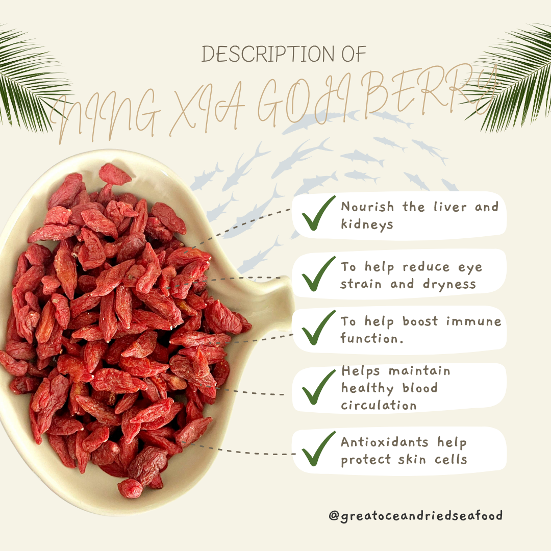 [L-500g] Great Ocean NingXia Goji Berry Wolfberry | 宁夏 枸杞王