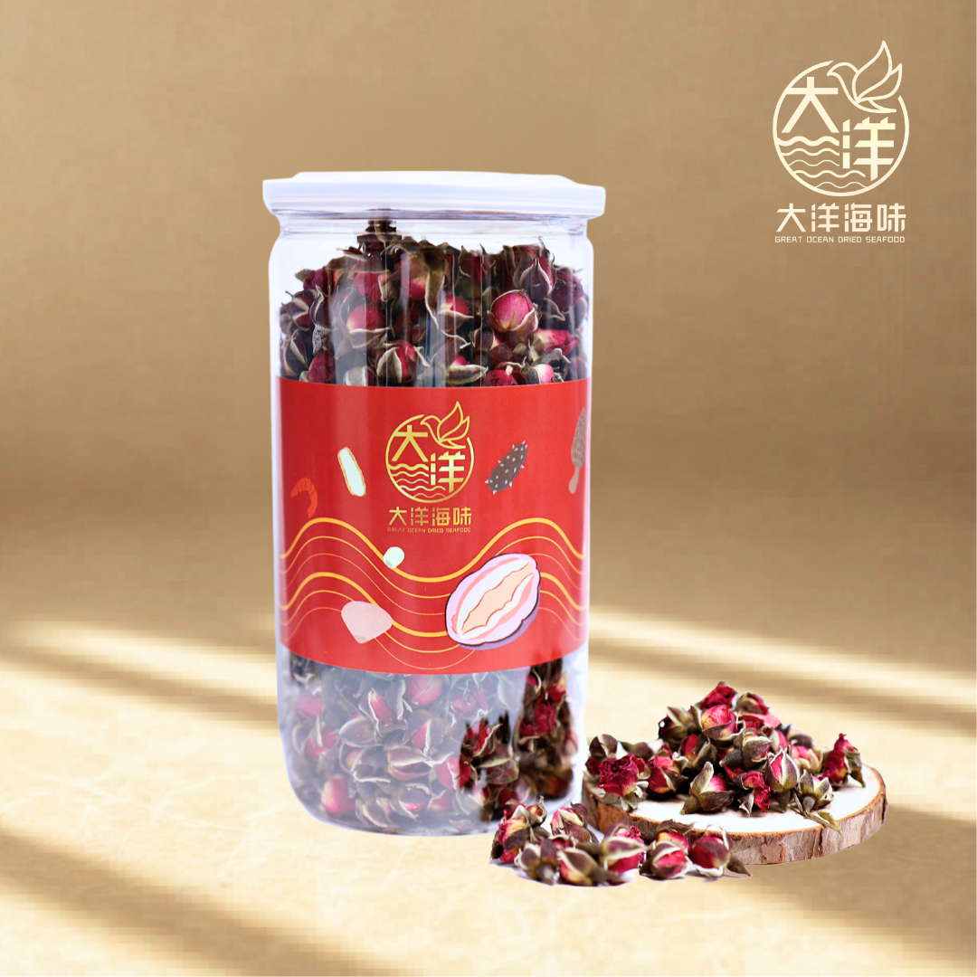 金边玫瑰花茶 Golden Rose Bud Tea