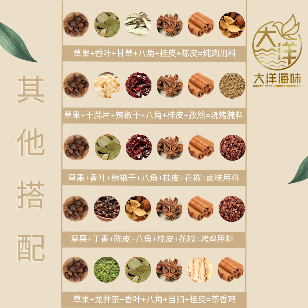 草果 50g Tsaoko | Black Cardamom