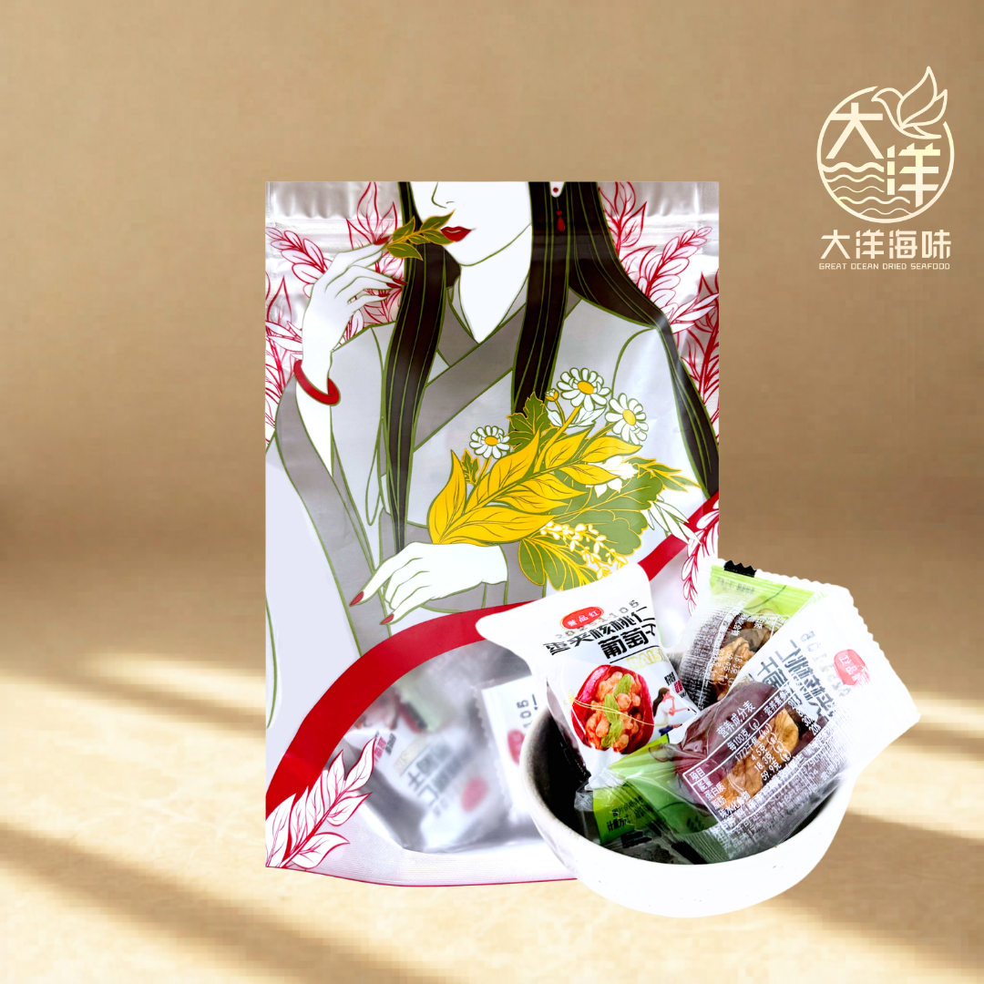 枣夹核桃葡萄干 Jujube Walnut Raisin Red Date Walnut Healthy Snack (Red Dates Stuffed Walnut with Raisin)