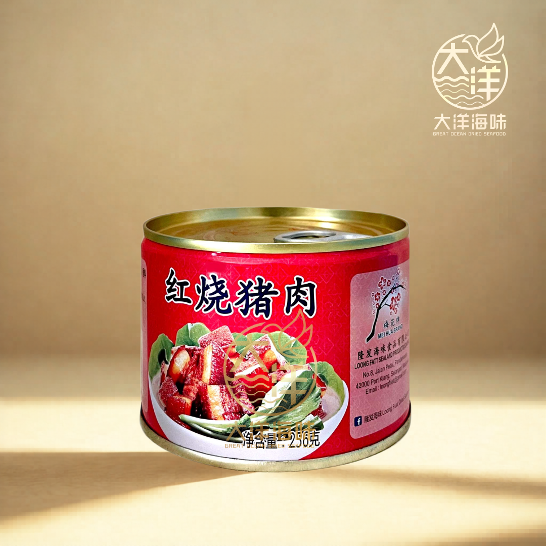 梅花牌红烧猪肉罐头 256g Mei Hua Brand Stewed Pork