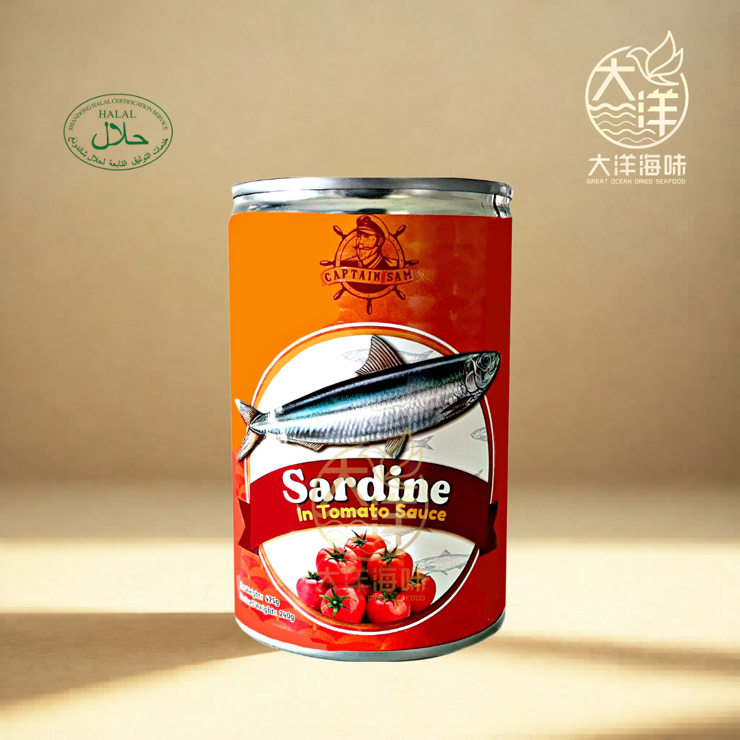 山姆牌 茄汁沙丁鱼 Captain Sam Sardine in Tomato Sauce