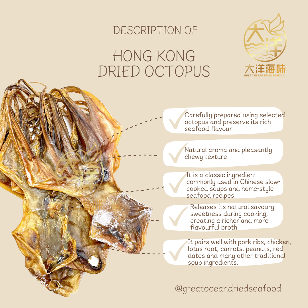 香港章鱼干 100g Hong Kong Dried Octopus