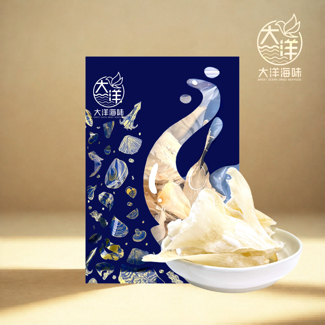 龙文鱼翅干 50g Dried Shark Fin