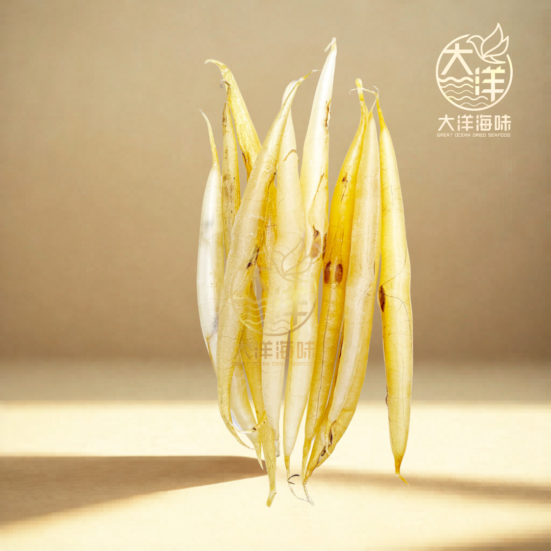干鳗鱼花胶 50g Dried Eel Fish Maw 天然鱼胶 鳗鱼胶 花胶干货 美容滋补汤料 Premium Fish Glue