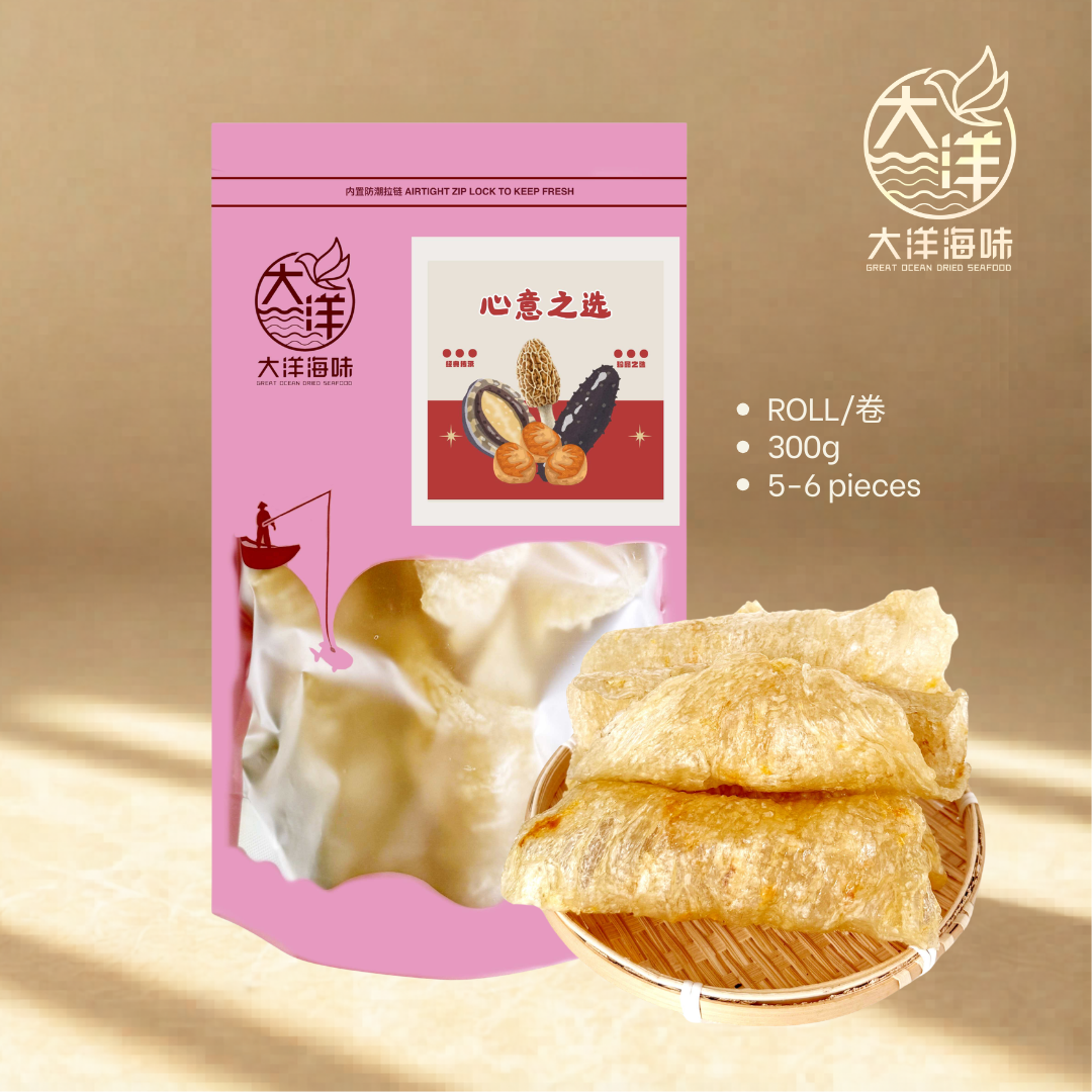 玫瑰花胶卷 Dried Rose Fish Maw (Roll)