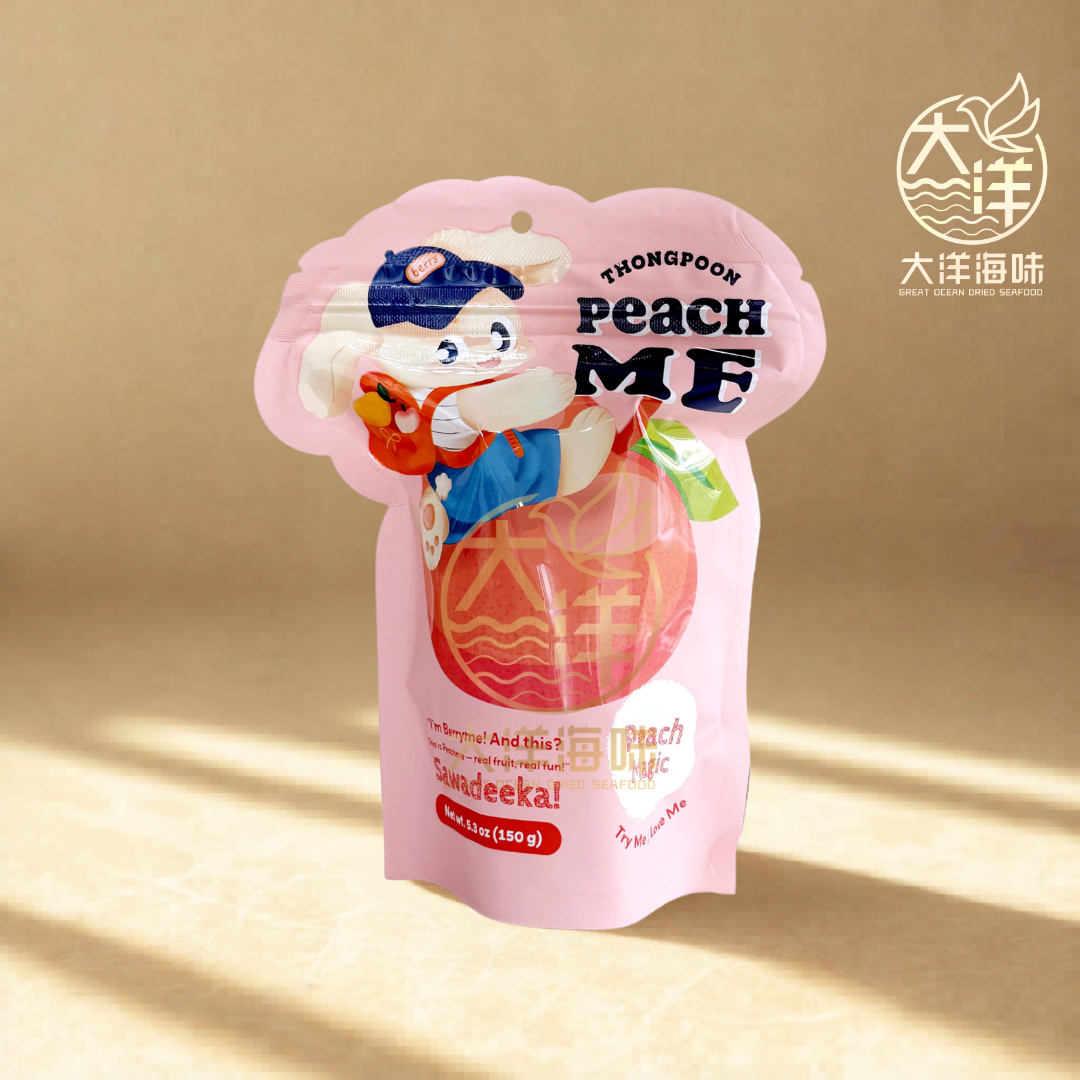 泰国水果干 & 软糖组合｜芒果 草莓 榴莲 凤梨 火龙果 软糖｜Thailand Dried Fruit Snack Healthy Snack | Thong Poon