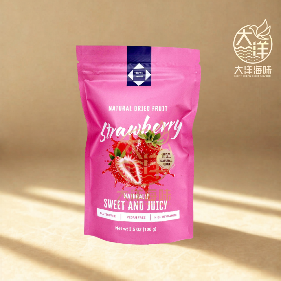 泰国水果干 & 软糖组合｜芒果 草莓 榴莲 凤梨 火龙果 软糖｜Thailand Dried Fruit Snack Healthy Snack | Thong Poon