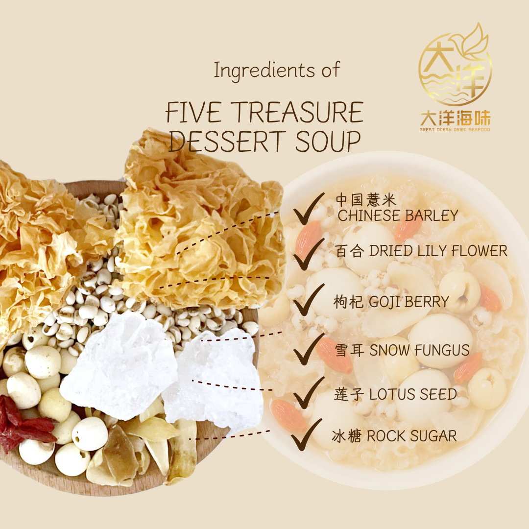 五果甜汤包 Five Treasure Dessert Soup ±188g