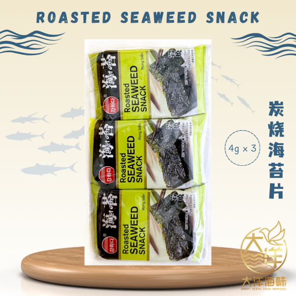 [4g x 3] Roasted Seaweed Snack | 炭烧海苔片