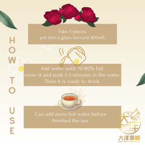 Great Ocean Golden Rose Bud | 无硫 金边玫瑰 - Image 7