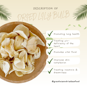 [80g] Great Ocean Premium Dried Lily Bulb (Big) | 无硫 龙牙百合 (大圆片) - Image 4