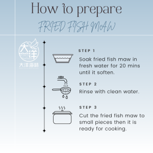 [400G] Mei Hua Brand Fried Yan Fish Maw | 梅花牌 炸燕鳔 | 鱼鳔 - Image 6