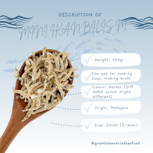 [250g] Great Ocean Mini Ikan Bilis AAAA | 丝江鱼仔 AAAA - Image 4