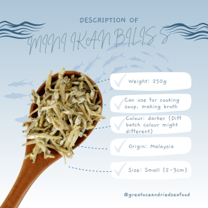 [250g] Great Ocean Mini Ikan Bilis AAAA | 丝江鱼仔 AAAA - Image 8