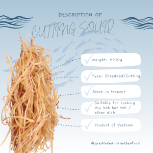 [100g] Great Ocean Dried Shredded Squid | 鱿鱼丝 | Dried Cutting Squid - Image 3