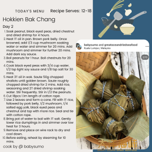 Great Ocean Bahan Hokkien Zong Zi  | 咸肉粽配套 | 粽子配套  | Rice Dumpling Kit Ingredients Set - Image 2