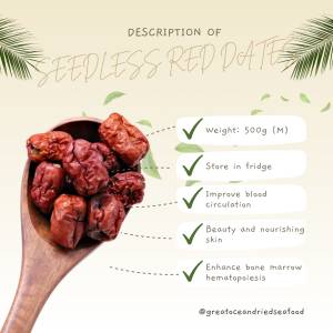 [500g] Great Ocean Seedless Red Dates | 无核红枣 - Image 7