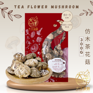 [300g] Great Ocean Tea Flower Dried Mushroom | 仿木茶花菇AA级 - Image 9