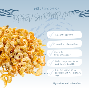 [300g-M] Great Ocean Dried Shrimp | 精选红虾米 (M) - Image 4