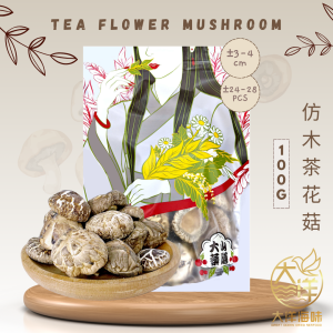 [100G] Great Ocean Tea Flower Dried Mushroom | 仿木茶花菇AA级 - Image 5