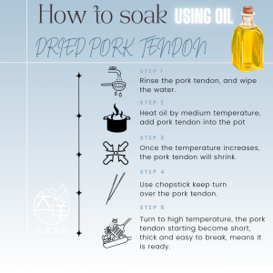 [100g] Great Ocean Dried Pork Tendon | 精选 干猪脚筋 - Image 6