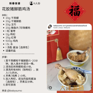 [100g] Great Ocean Dried Pork Tendon | 精选 干猪脚筋 - Image 12