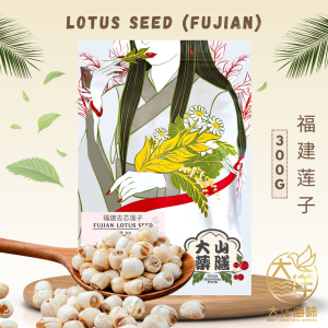 [300g] Great Ocean Lotus Seed | 磨皮莲子 | 福建莲子
