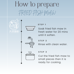 [100g] Mei Hua Fried Jin Long Fish Maw | 梅花牌炸金龙鳔 鱼鳔 - Image 6