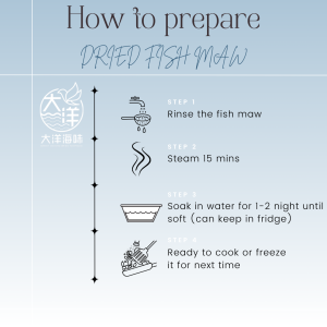 [150g] Great Ocean Dried Triangle Fish Maw | 精选 干港鳔 - Image 6