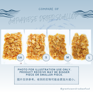 [100g] Great Ocean Japanese Dried Scallop (Broken) | 正宗日本北海道干贝 (碎) - Image 3