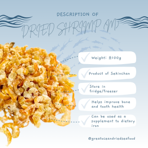 [100g] Great Ocean Dried Shrimp | Udang Kering | 精选 虾米 - Image 3
