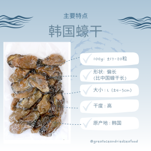 [100g] Great Ocean Authentic Korean Dried Oyster | 正宗太阳菊 韩国蚝干 - Image 7
